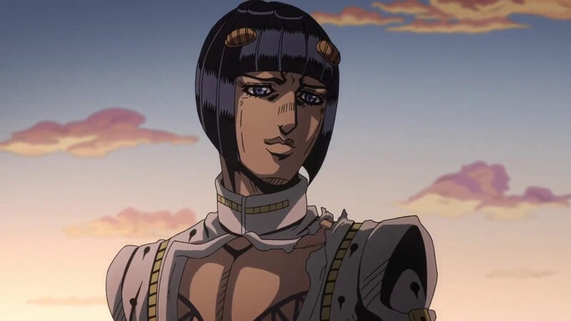 The smile in question, directed towards Narancia